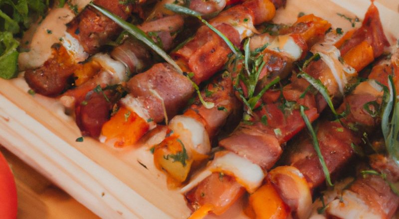Espetinhos Panceta Receita Deliciosa Na Airfryer