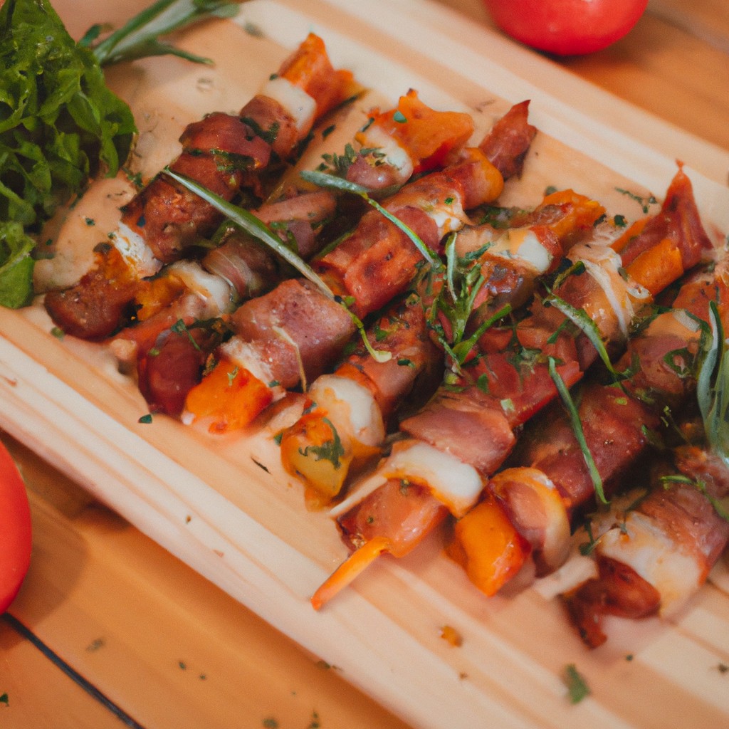 Espetinhos Panceta Receita Deliciosa Na Airfryer
