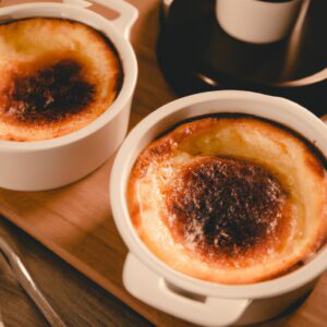 Sobremesas Crème Brûlée Cocotte Receita Deliciosa Na Airfryer