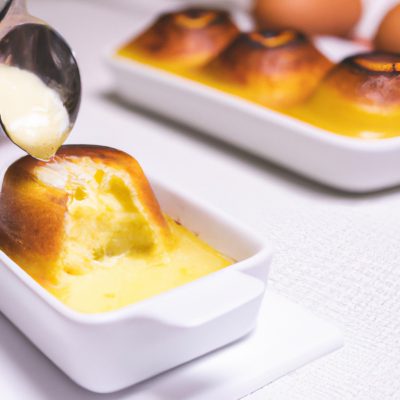 Cocotte Pudim Claras Receita Deliciosa Na Airfryer
