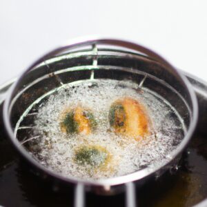 Bolinho De Espinafre Na Fritadeira Sem Óleo