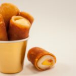 Rolinhos De Presunto E Queijo Na Fritadeira Sem Óleo