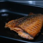 Salmão Assado Na Fritadeira Sem Óleo