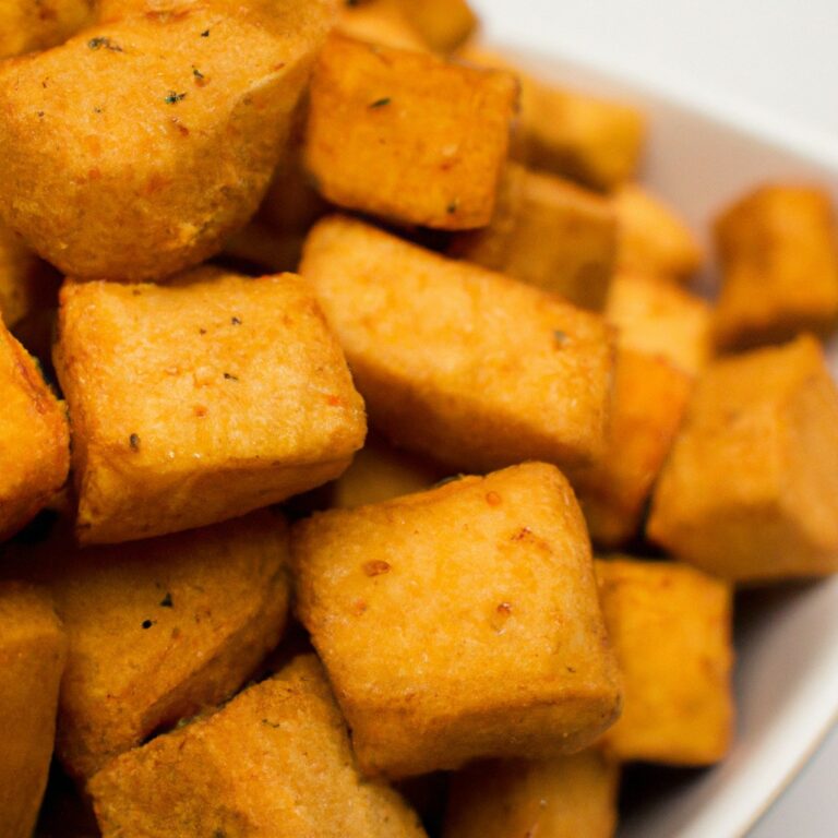 Tofu Crocante Na Fritadeira Sem Óleo