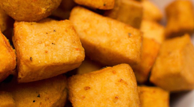 Tofu Crocante Na Fritadeira Sem Óleo