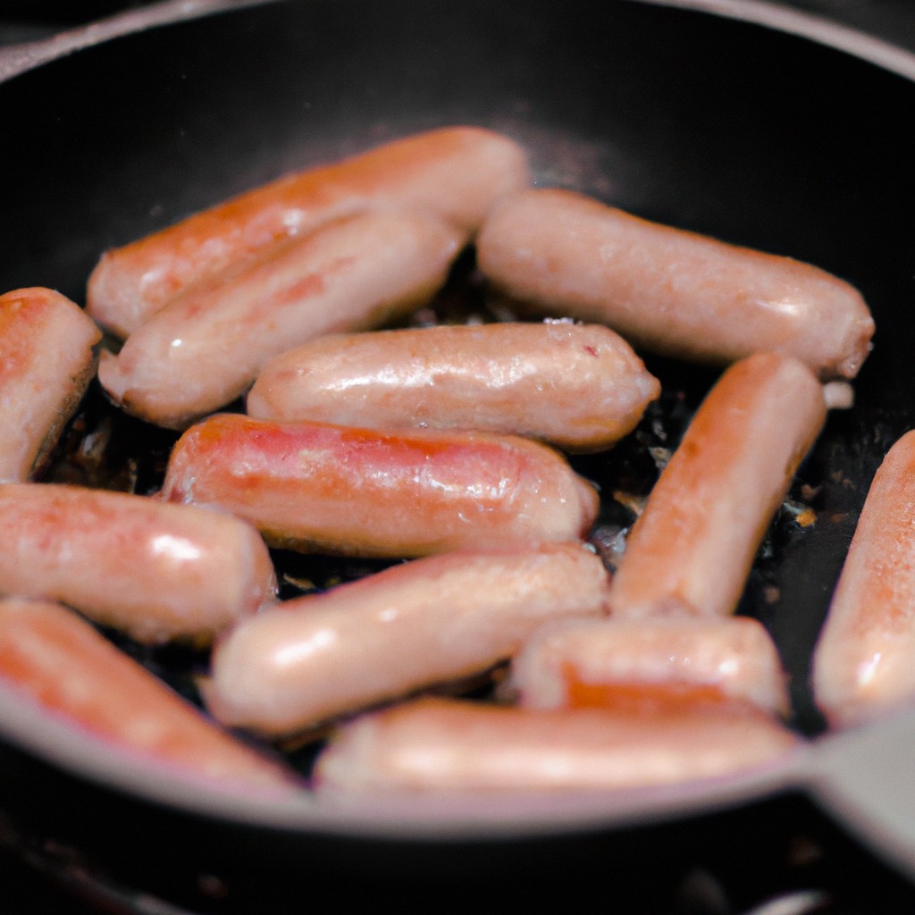 Rolinhos De Salsicha Na Fritadeira Sem Óleo