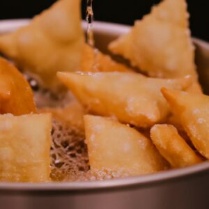 Pastel De Queijo Na Fritadeira Sem Óleo