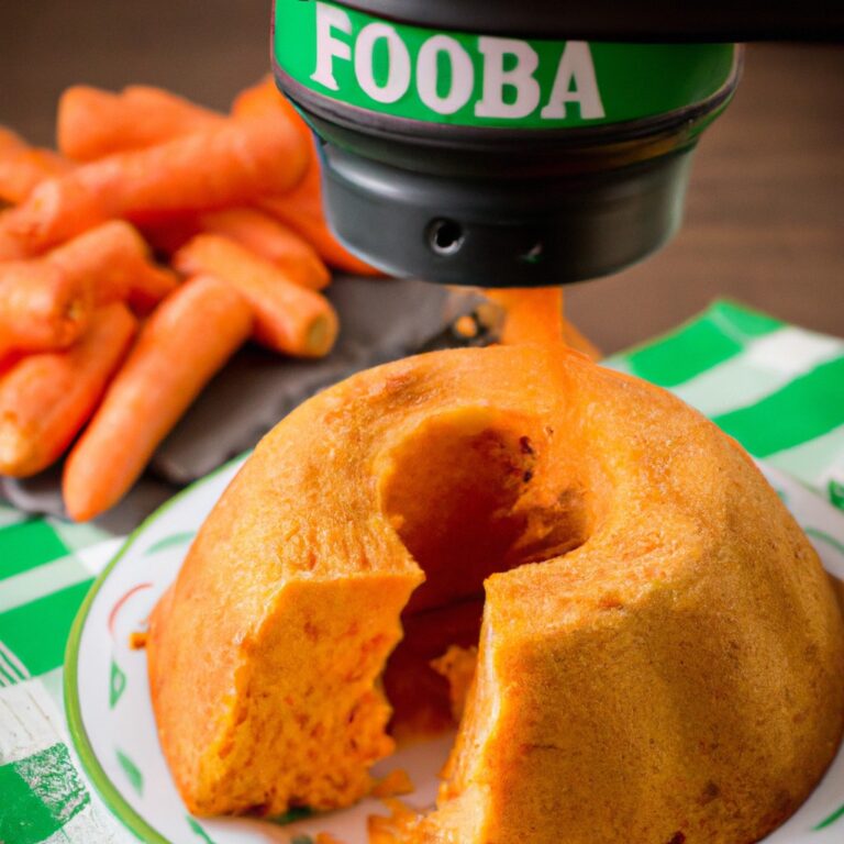 Bolo de Cenoura Low Carb na Airfryer