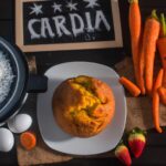 Bolo de Cenoura com Coco na Airfryer