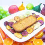 Bolo de Cenoura com Frutas Cristalizadas na Airfryer