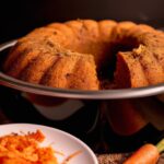 Bolo de Cenoura com Gengibre na Airfryer