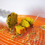 Bolo de Cenoura com Pistache na Airfryer