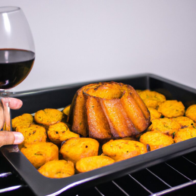 Bolo de Cenoura com Vinho na Airfryer
