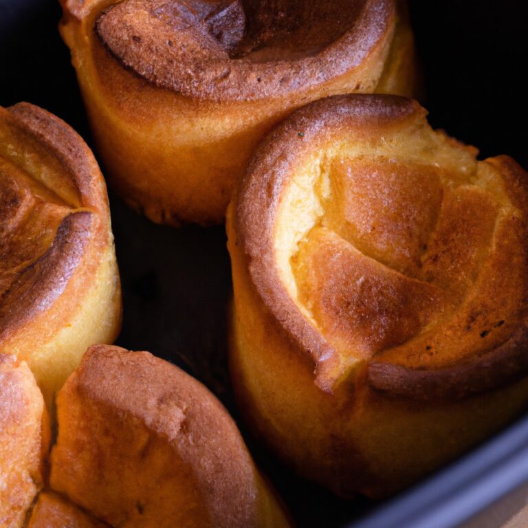 Pudim de Pão com Canela na Airfryer
