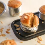 Pudim de Pão com Amêndoas na Airfryer