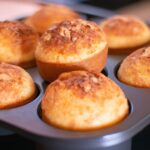Pudim de Pão com Nozes na Airfryer
