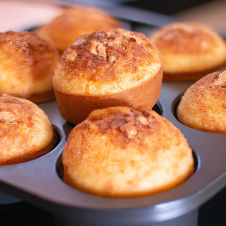 Pudim de Pão com Nozes na Airfryer