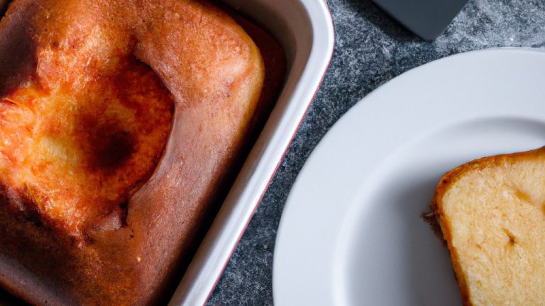Pudim de Pão com Café na Airfryer