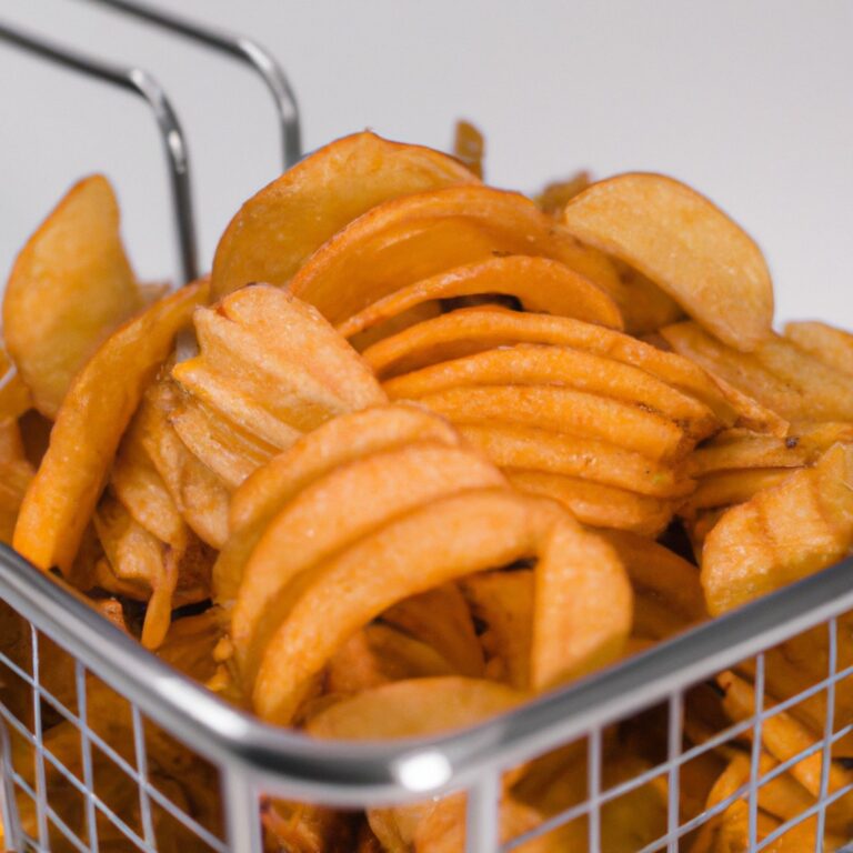 Batatas Fritas Crocantes na Airfryer
