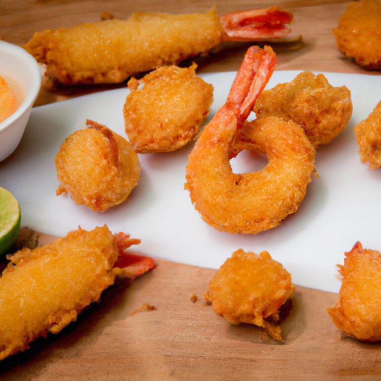 Camarão Empanado na Airfryer