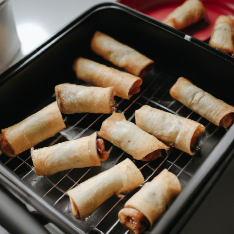 Rolinhos de Primavera na Airfryer
