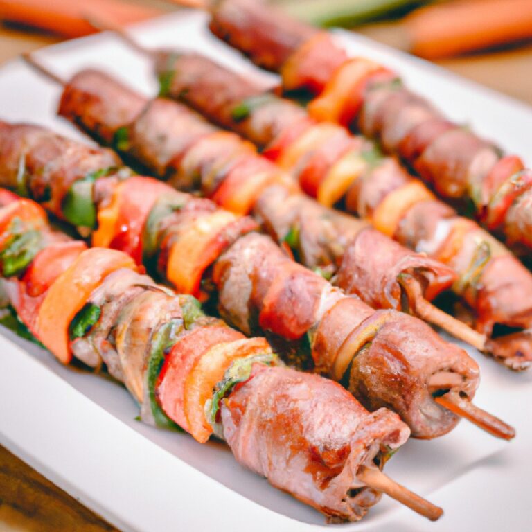 Espetinho de Carne na Airfryer