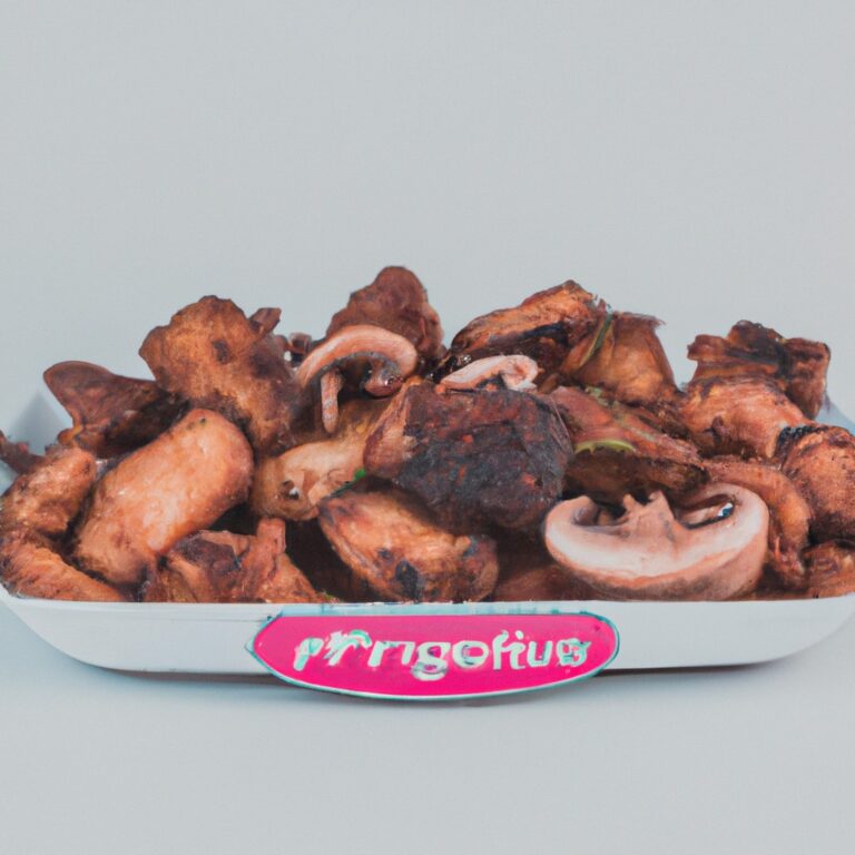 Cogumelos Grelhados na Airfryer