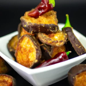 aperitivos berinjela dadinhos receita deliciosa na airfryer 489e35dd