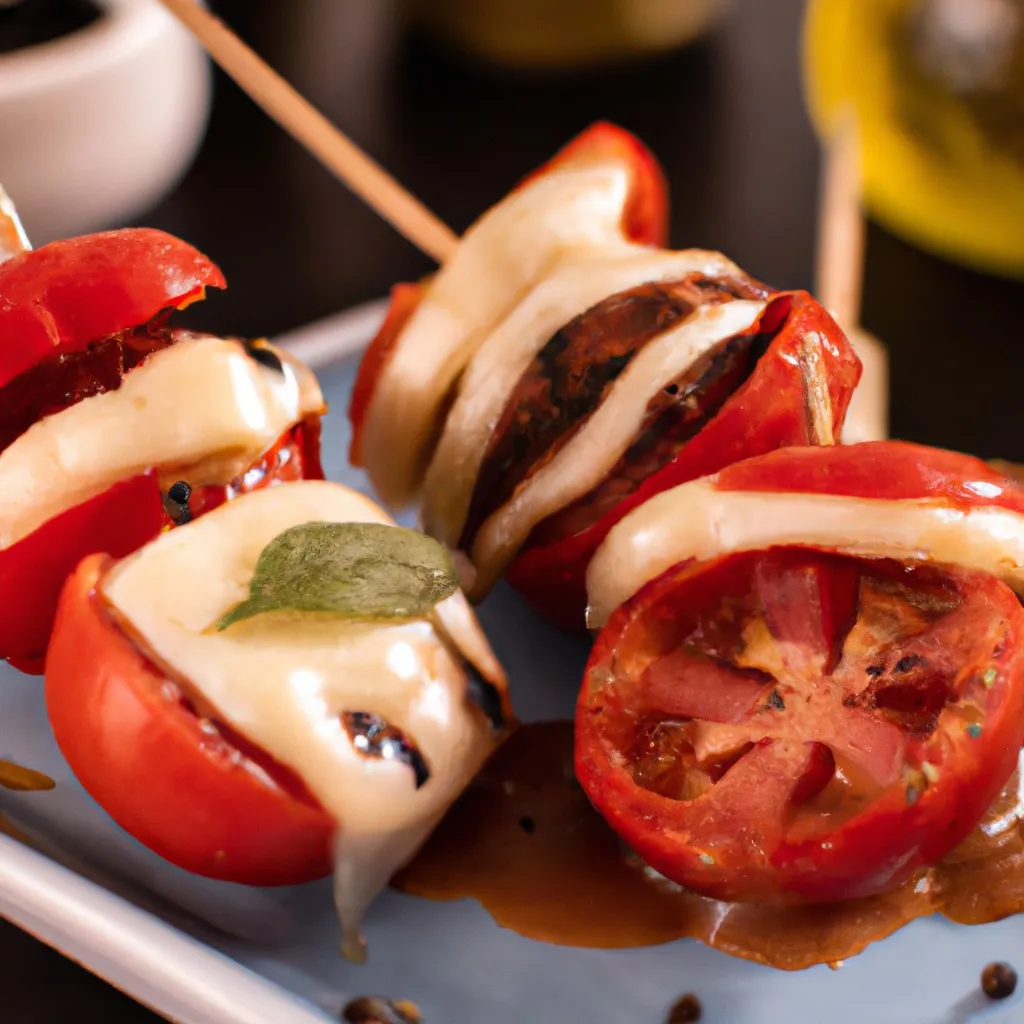 aperitivos tomatinho caprese receita deliciosa na airfryer 803d4daf