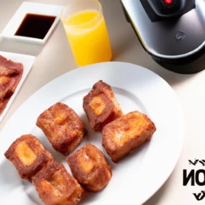 bacon em cubos na airfryer f cil de fazer e fica delicioso e166d36e