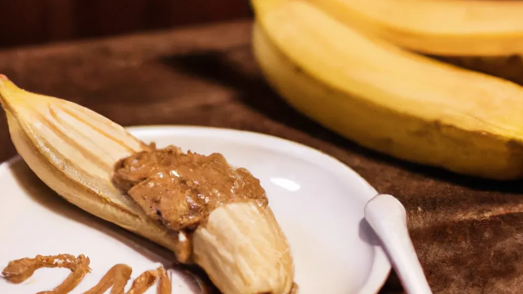 banana com pasta de amendoim e chocolate receita deliciosa 47561189