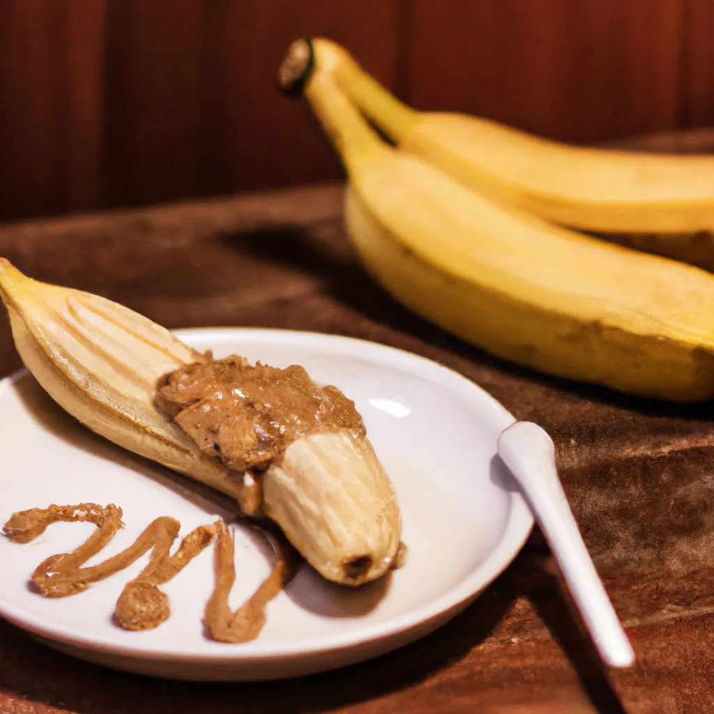 banana com pasta de amendoim e chocolate receita deliciosa 47561189