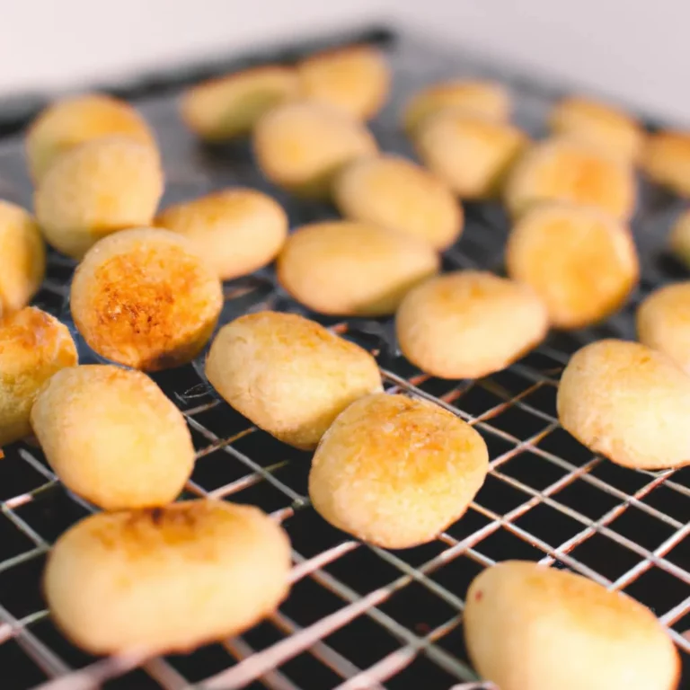 Descubra o segredo dos biscoitos de tapioca perfeitos sem óleo!