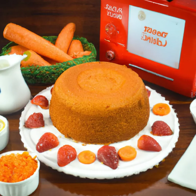 Desbloqueie o Segredo do Bolo Mágico de Cenoura na Airfryer