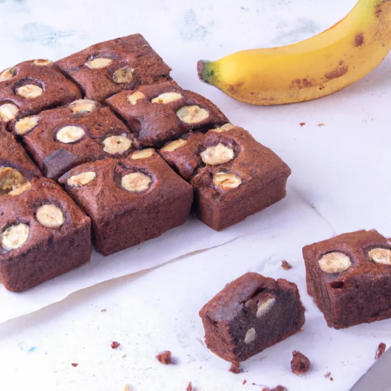 Descubra o Segredo dos Brownies de Banana Feitos em 10 Minutos!