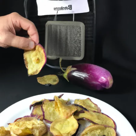 chips de berinjela na airfryer aprenda como fazer passo a passo 64828448