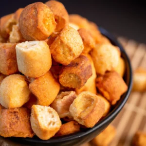 croutons paoqueijo receita deliciosa na airfryer c2133efd