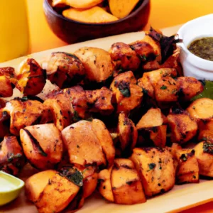 espetinho de frango na airfryer delicioso e f cil de fazer 553572bd