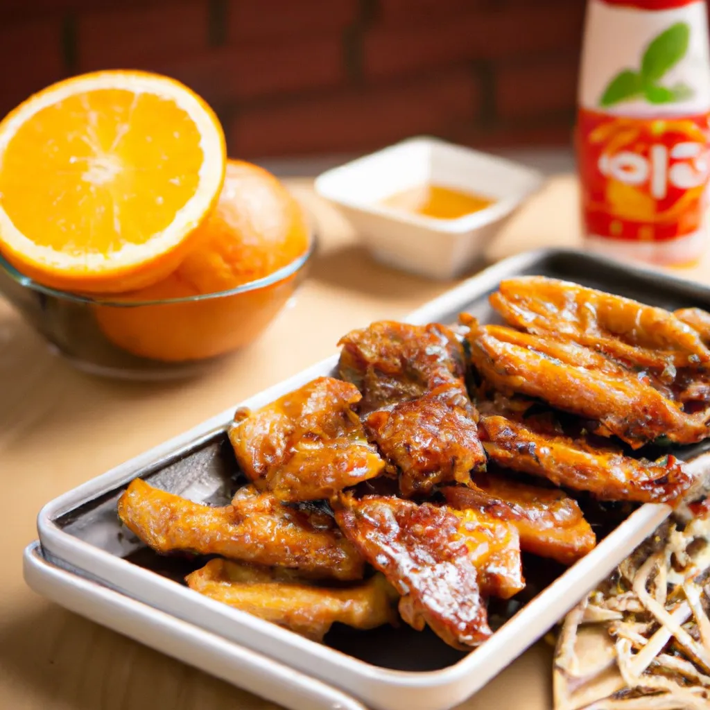 frango com laranja agridoce oriental na airfryer f30dff22