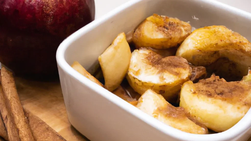ma com canela ou cinnamon apples na airfryer cff33d8c