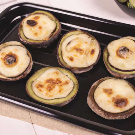 mini pizzas de berinjela na airfryer c1f0658b