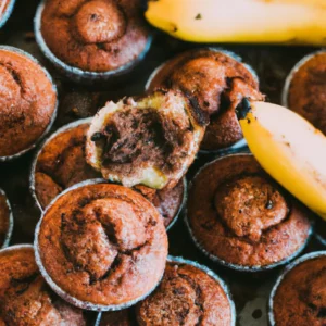 muffin de banana com chocolate na airfryer receita deliciosa 71801c8e