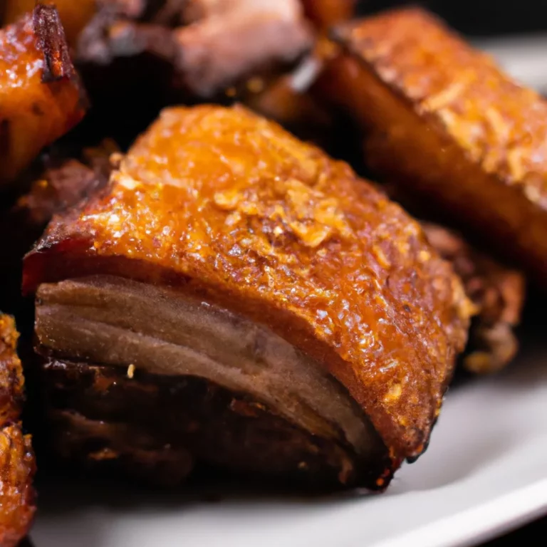 Descubra o Segredo da Carne de Porco Costelinha Frita Sem Óleo!