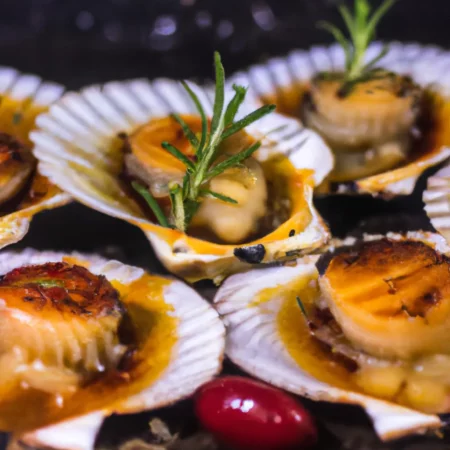pratos de frutos do mar vieiras receita deliciosa na airfryer f1f9eac3