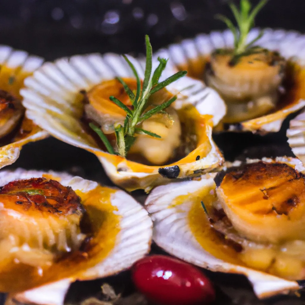 pratos de frutos do mar vieiras receita deliciosa na airfryer f1f9eac3