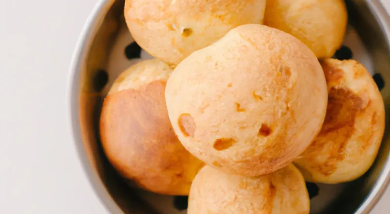 receita f cil e r pida de p o de queijo vegano na airfryer 4572fa79