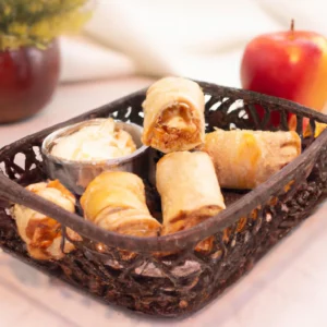 rosas de ma e massa folhada na airfryer receita deliciosa b7381e06
