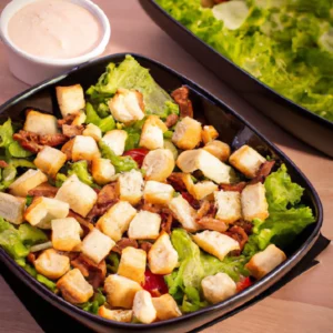 salada caesar na airfryer uma del cia aprenda como fazer 50454601