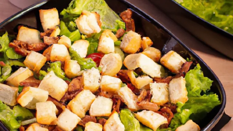 Descubra o Segredo da Salada Caesar Gourmet em Menos de 30 Minutos!