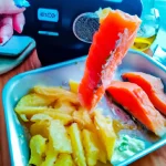 Salmão gourmet em 15 minutos? Airfryer revoluciona cozinha saudável!